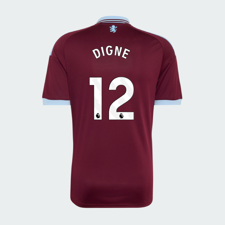 Aston Villa Home DIGNE 12 Jersey 26-27