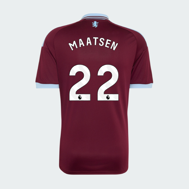 Aston Villa Home MAATSEN 22 Jersey 26-27