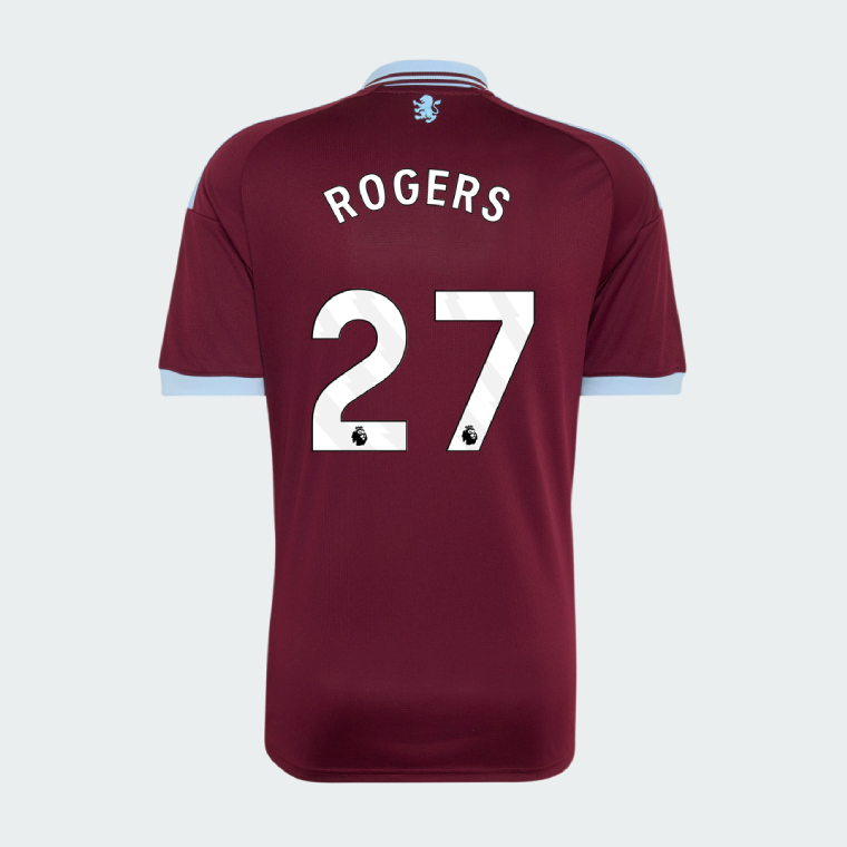 Aston Villa Home ROGERS 27 Jersey 26-27