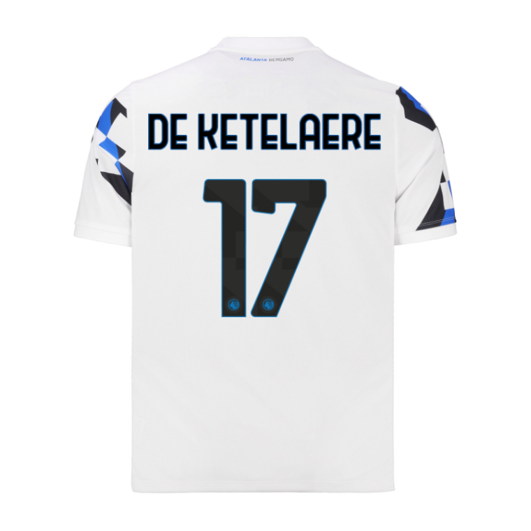 Atalanta Away DE KETELAERE 17 Jersey 26-27