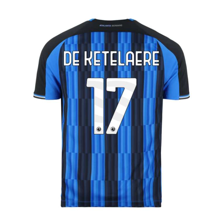 Atalanta Home DE KETELAERE 17 Jersey 26-27