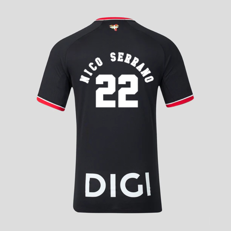 Athletic Club Away NICO SERRANO 22 Jersey 26-27