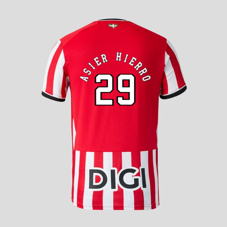 Athletic Club Home ASIER HIERRO 29 Jersey 26-27