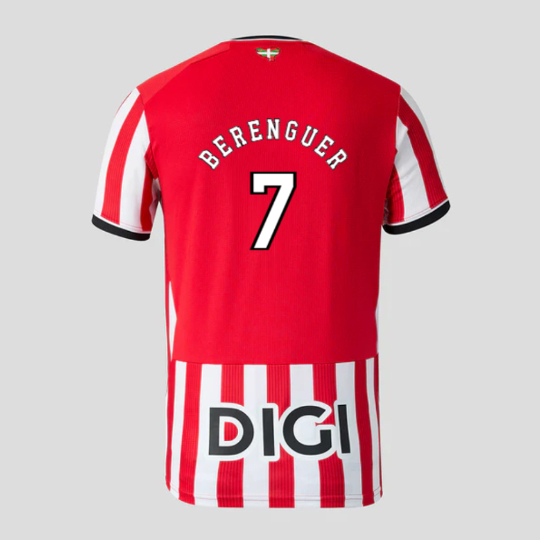 Athletic Club Home BERENGUER 7 Jersey 26-27
