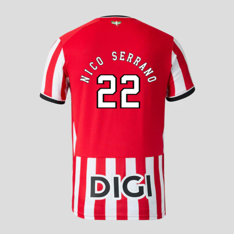 Athletic Club Home NICO SERRANO 22 Jersey 26-27