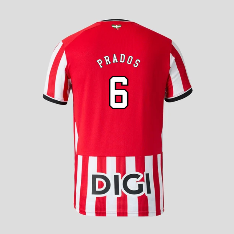 Athletic Club Home PRADOS 6 Jersey 26-27