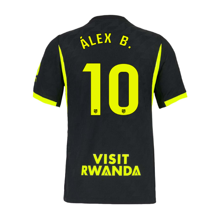 Atletico Madrid Away ÁLEX B. 10 Jersey 26-27