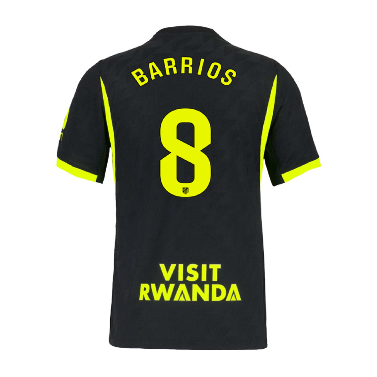 Atletico Madrid Away BARRIOS 8 Jersey 26-27