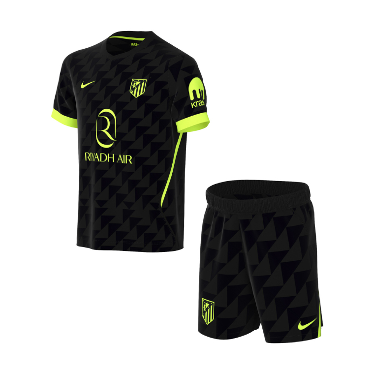Atletico Madrid Away Jersey Kids Kit 26-27
