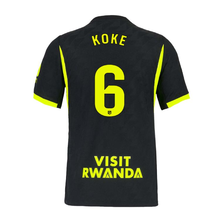 Atletico Madrid Away KOKE 6 Jersey 26-27