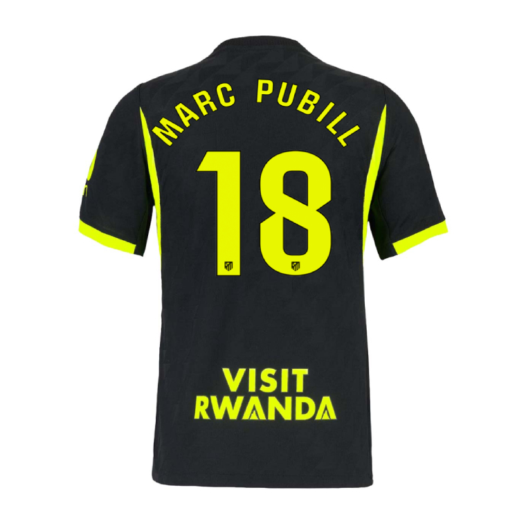 Atletico Madrid Away MARC PUBILL 18 Jersey 26-27