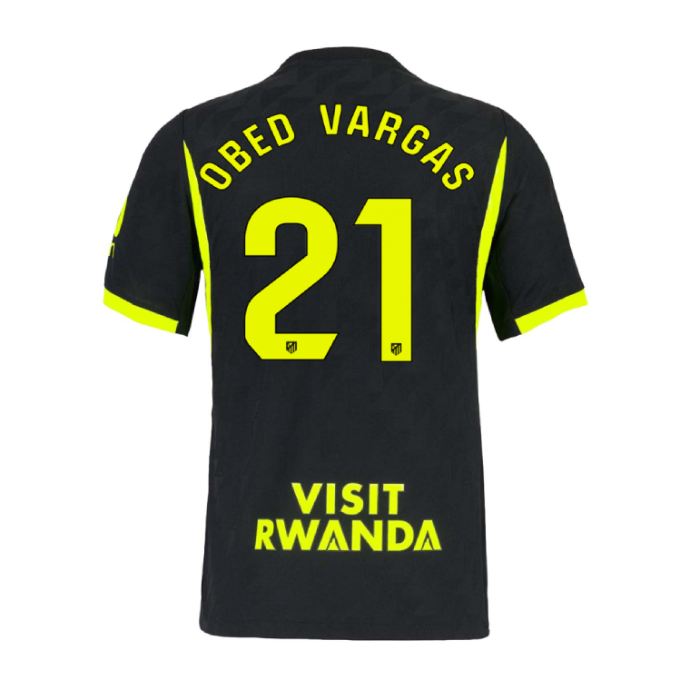 Atletico Madrid Away OBED VARGAS 21 Jersey 26-27