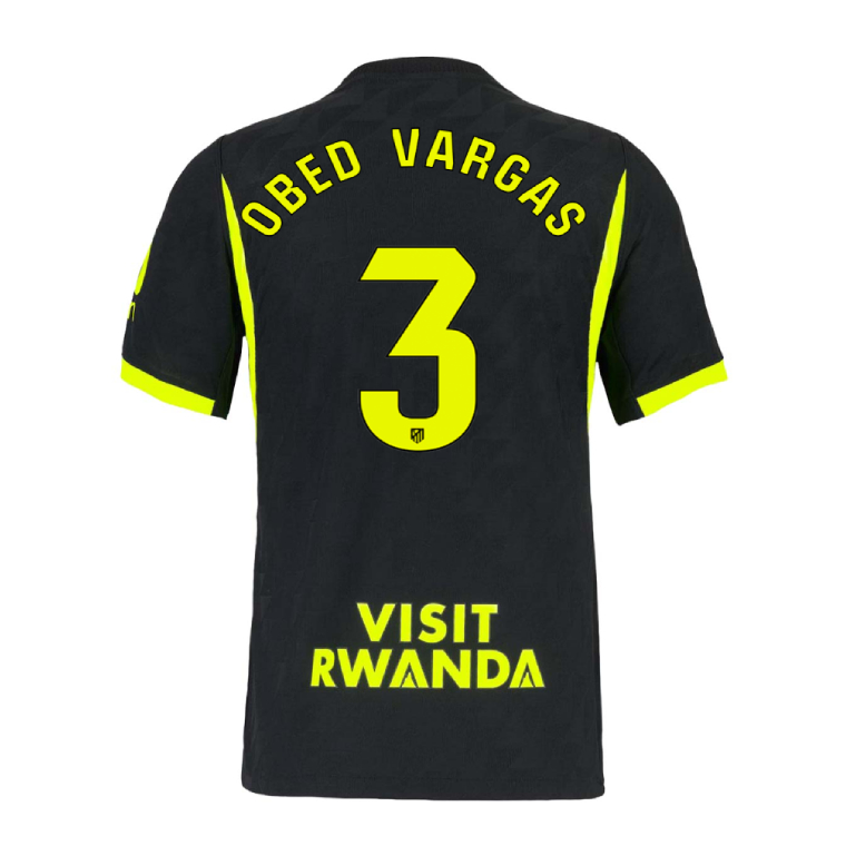 Atletico Madrid Away OBED VARGAS 3 Jersey 26-27