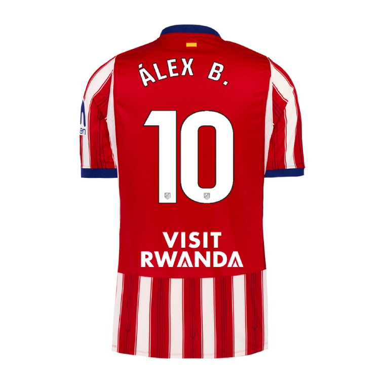 Atletico Madrid Home ÁLEX B. 10 Jersey 26-27