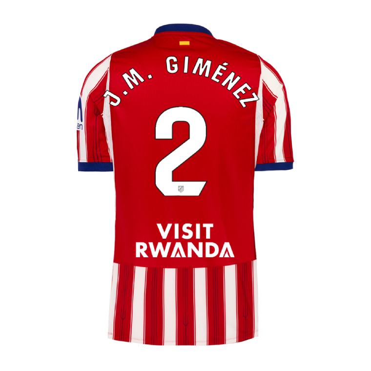 Atletico Madrid Home J.M. GIMÉNEZ 2 Jersey 26-27