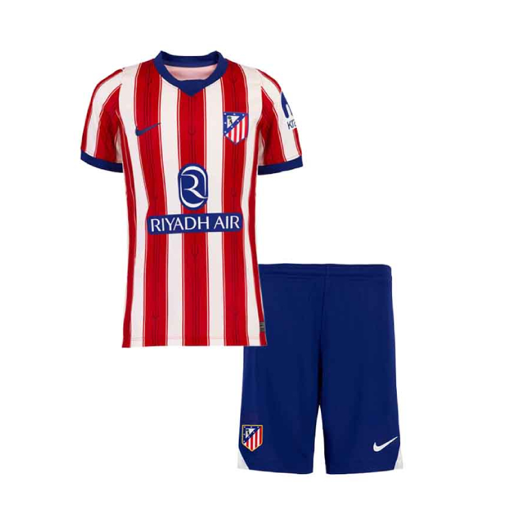 Atletico Madrid Home Jersey Kids Kit 26-27