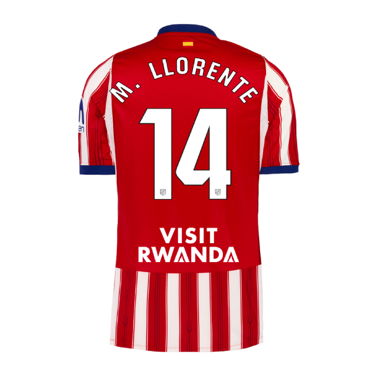Atletico Madrid Home M. LLORENTE 14 Jersey 26-27
