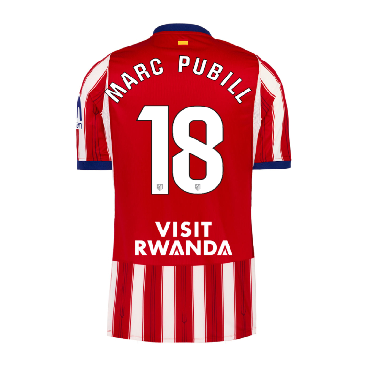 Atletico Madrid Home MARC PUBILL 18 Jersey 26-27
