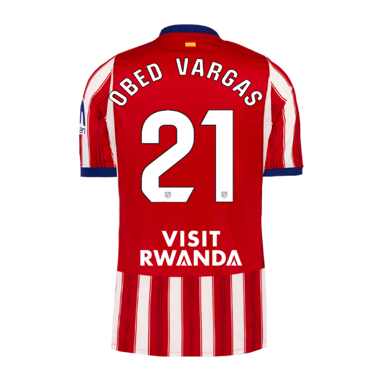 Atletico Madrid Home OBED VARGAS 21 Jersey 26-27