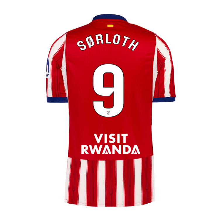 Atletico Madrid Home SØRLOTH 9 Jersey 26-27