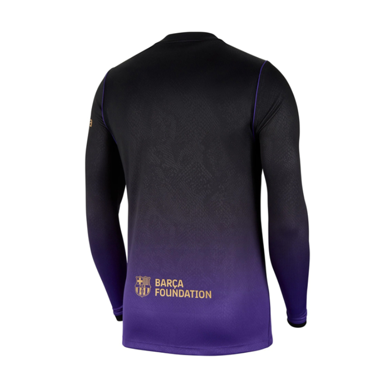 Barcelona Away Long Sleeve Jersey 26-27