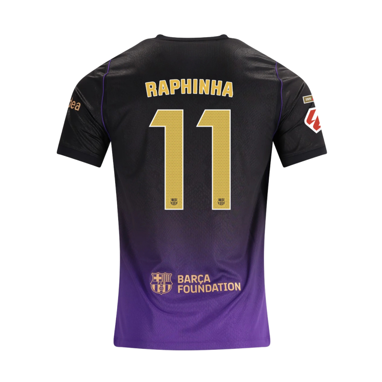 Barcelona Away RAPHINHA 11 Jersey 26-27