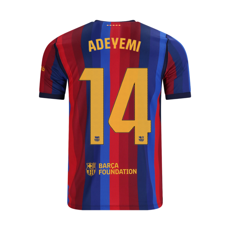 Barcelona Home ADEYEMI 14 Jersey 26-27