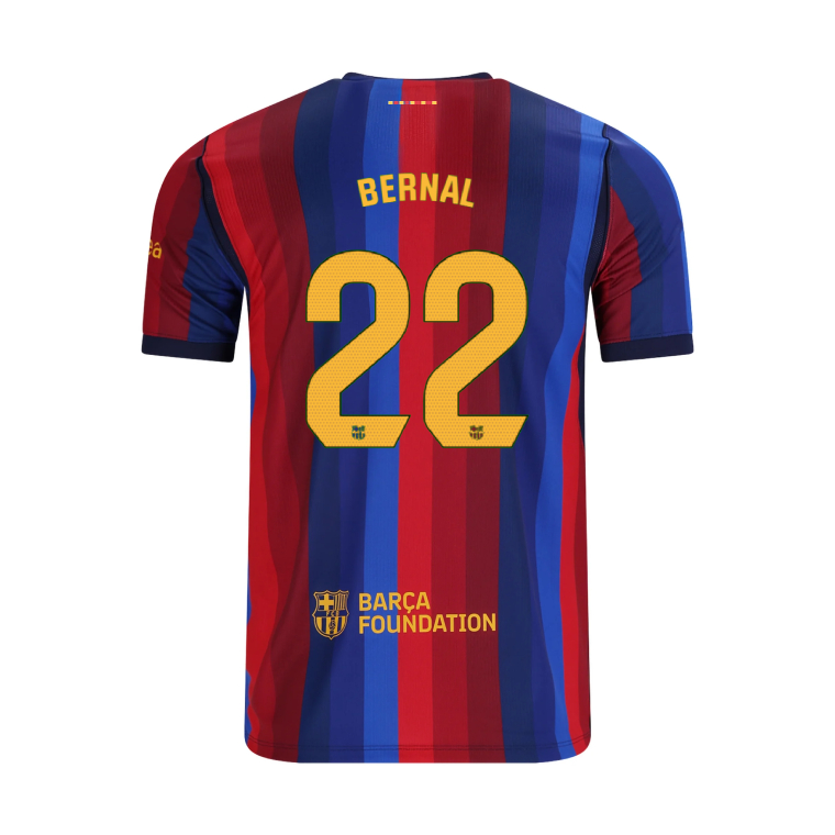 Barcelona Home BERNAL 22 Jersey 26-27