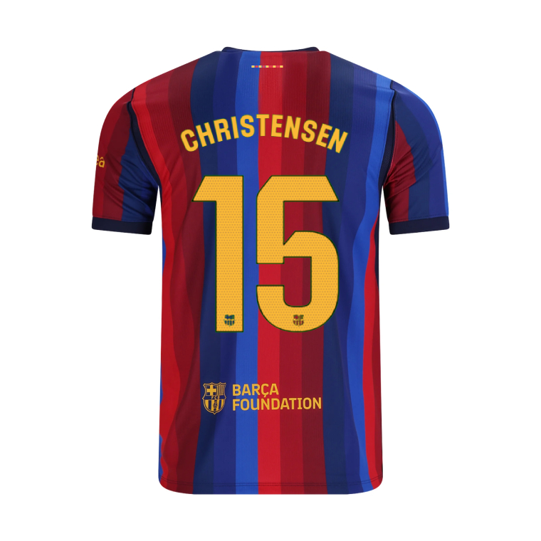 Barcelona Home CHRISTENSEN 15 Jersey 26-27