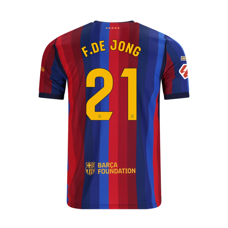 Barcelona Home F.DE JONG 21 Jersey 26-27