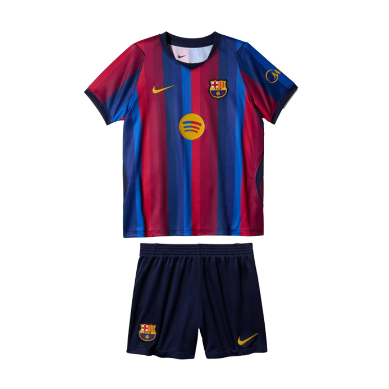 Barcelona Home Jersey Kids Kit 26-27