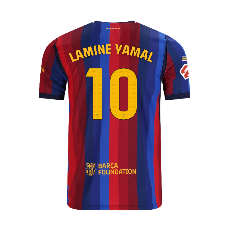 Barcelona Home LAMINE YAMAL 10 Jersey 26-27