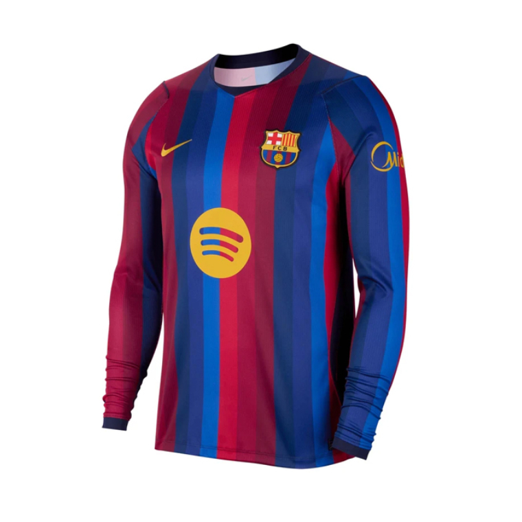 Barcelona Home Long Sleeve Jersey 26-27