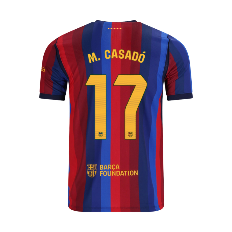 Barcelona Home M. CASADÓ 17 Jersey 26-27