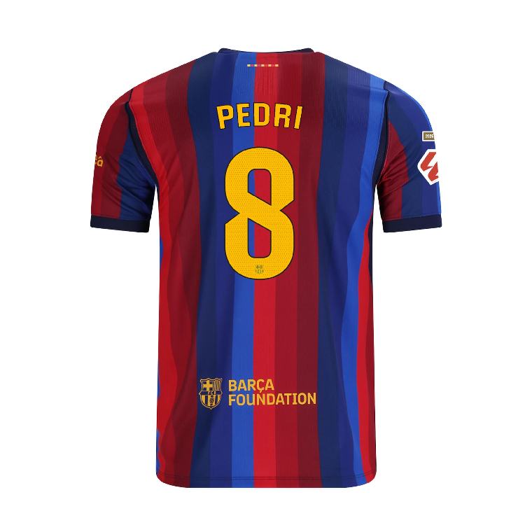 Barcelona Home PEDRI 8 Jersey 26-27