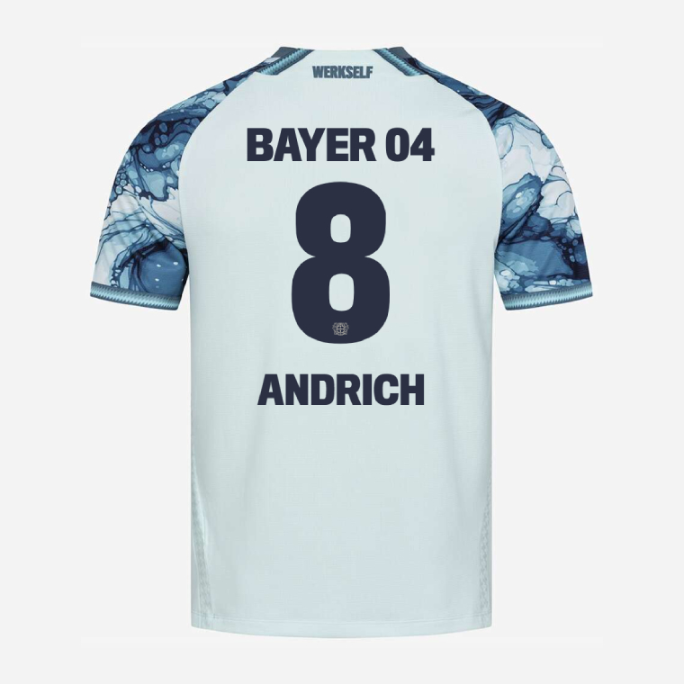 Bayer Leverkusen Away ANDRICH 8 Jersey 26-27