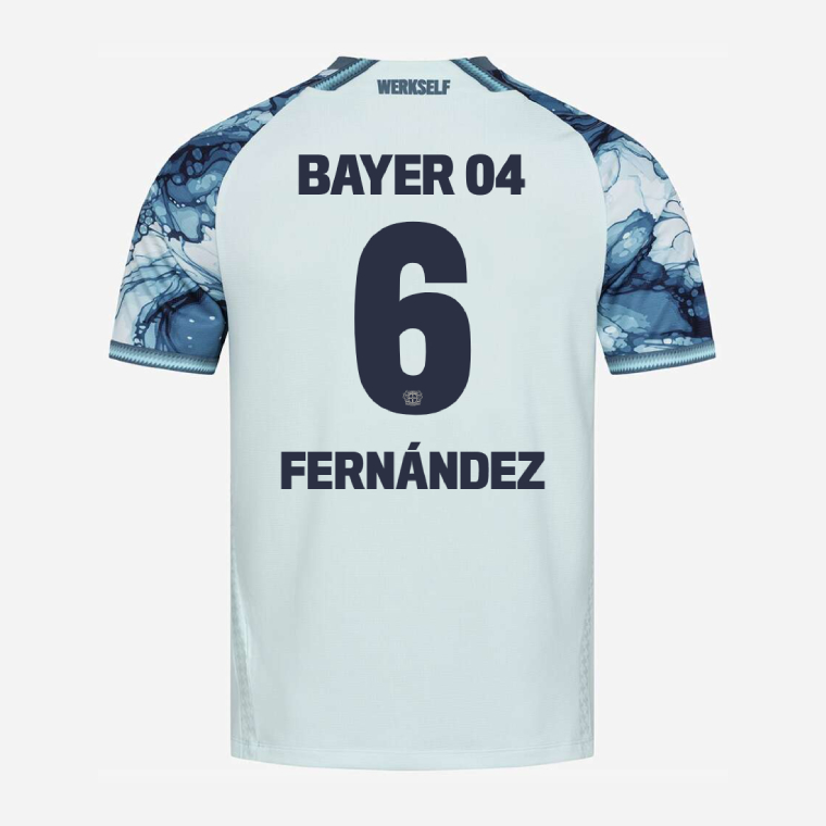 Bayer Leverkusen Away FERNÁNDEZ 6 Jersey 26-27