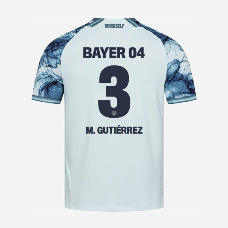 Bayer Leverkusen Away M. GUTIÉRREZ 3 Jersey 26-27