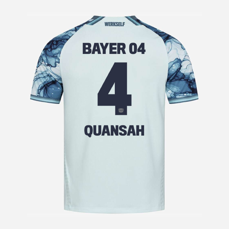 Bayer Leverkusen Away QUANSAH 4 Jersey 26-27