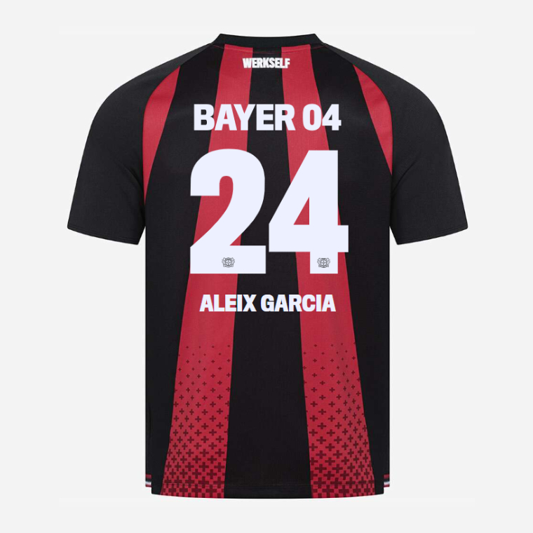 Bayer Leverkusen Home ALEIX GARCIA 24 Jersey 26-27
