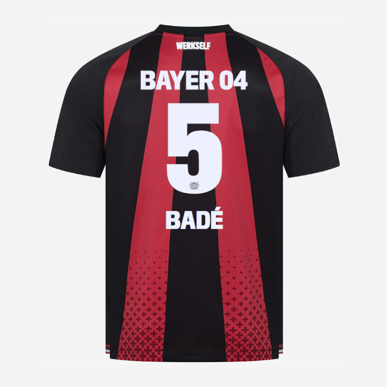 Bayer Leverkusen Home BADÉ 5 Jersey 26-27