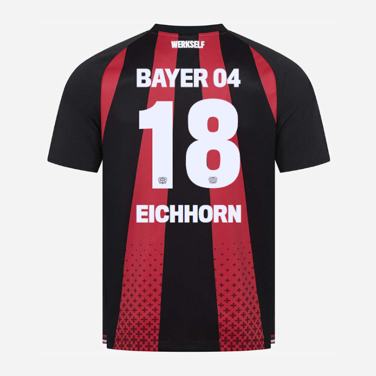 Bayer Leverkusen Home EICHHORN 18 Jersey 26-27