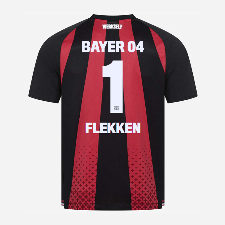Bayer Leverkusen Home FLEKKEN 1 Jersey 26-27