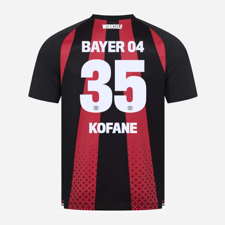 Bayer Leverkusen Home KOFANE 35 Jersey 26-27