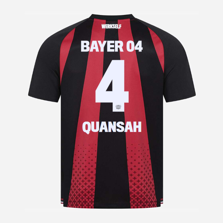 Bayer Leverkusen Home QUANSAH 4 Jersey 26-27