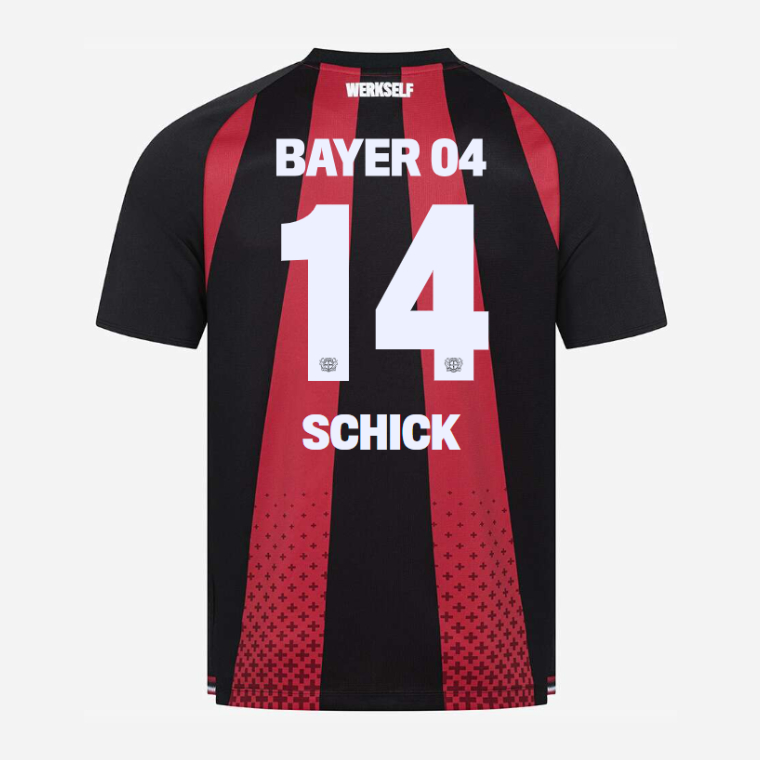 Bayer Leverkusen Home SCHICK 14 Jersey 26-27