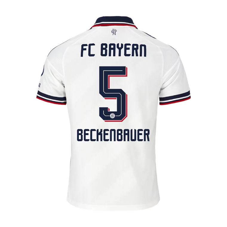 Bayern Munich Away BECKENBAUER 5 Jersey 26-27