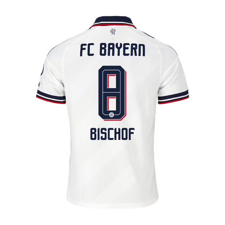 Bayern Munich Away BISCHOF 8 Jersey 26-27
