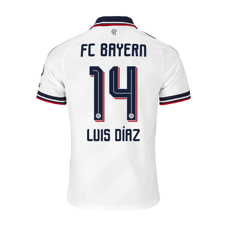 Bayern Munich Away LUIS DÍAZ 14 Jersey 26-27