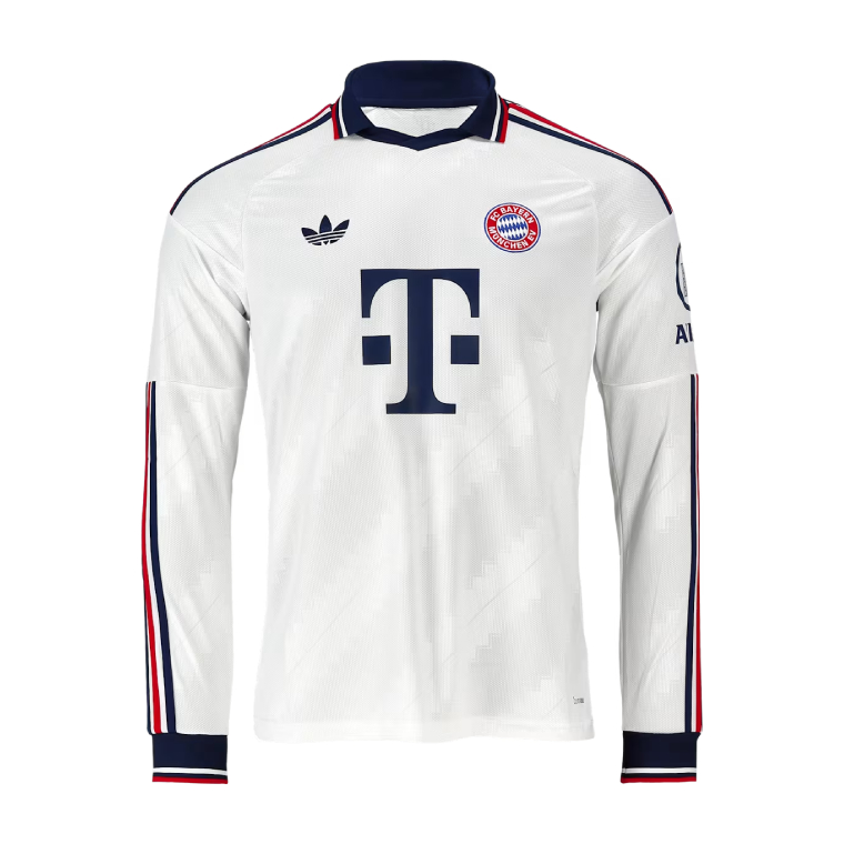 Bayern Munich Away Long Sleeve Jersey 26-27